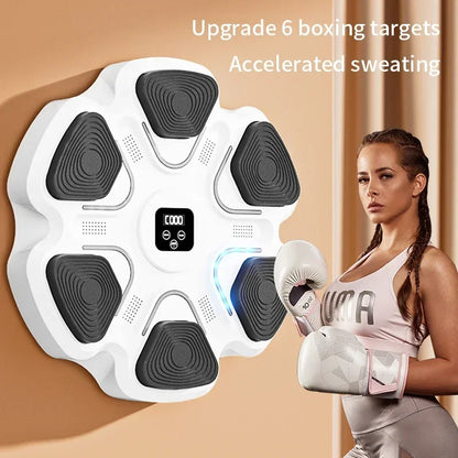 Smart Music Boxing Machine – Boxing Trainer for Adults & Children, Home Exercise Wall Target with Response Training for Fitness